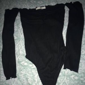 OOTDFASH OFF THE SHOULDER BODYSUIT